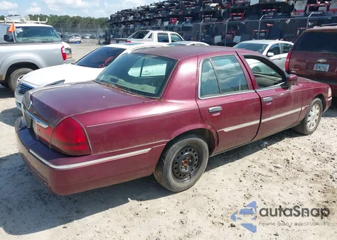 2004 Mercury Grand Marquis Ls from USA, damaged, VIN 2MEFM75W24X658235